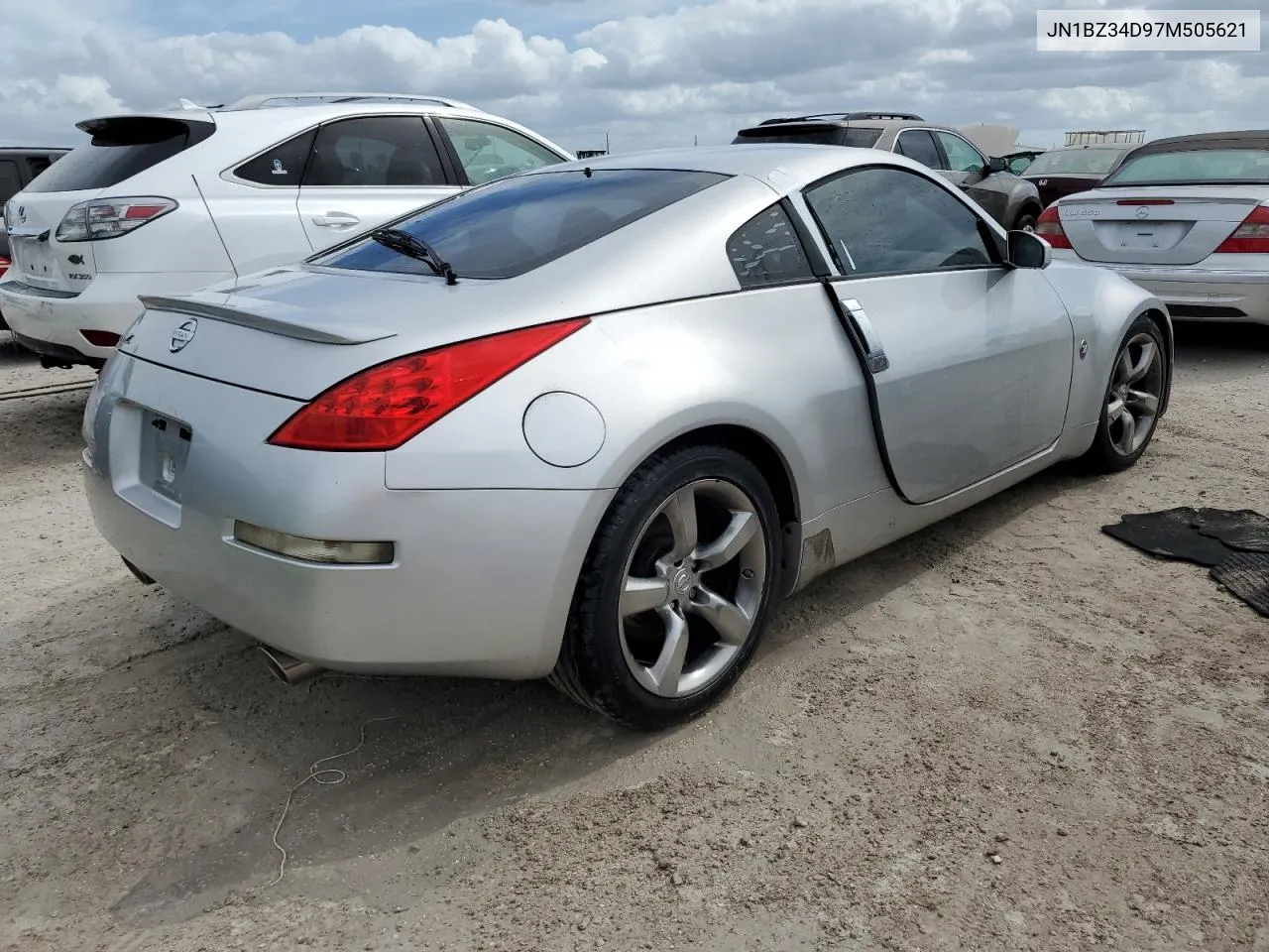 2007 Nissan 350Z Coupe VIN: JN1BZ34D97M505621 Lot: 74010084