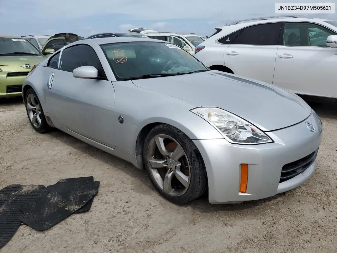 2007 Nissan 350Z Coupe VIN: JN1BZ34D97M505621 Lot: 74010084