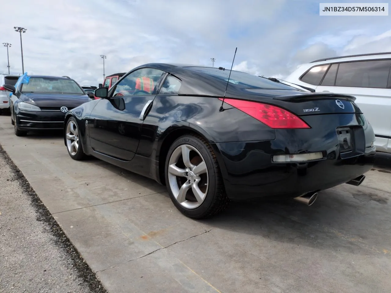 2007 Nissan 350Z Coupe VIN: JN1BZ34D57M506314 Lot: 74861264