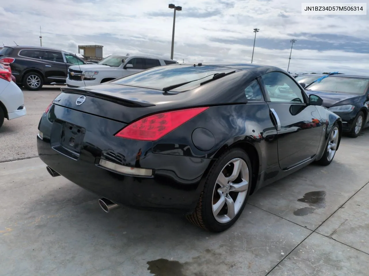 2007 Nissan 350Z Coupe VIN: JN1BZ34D57M506314 Lot: 74861264