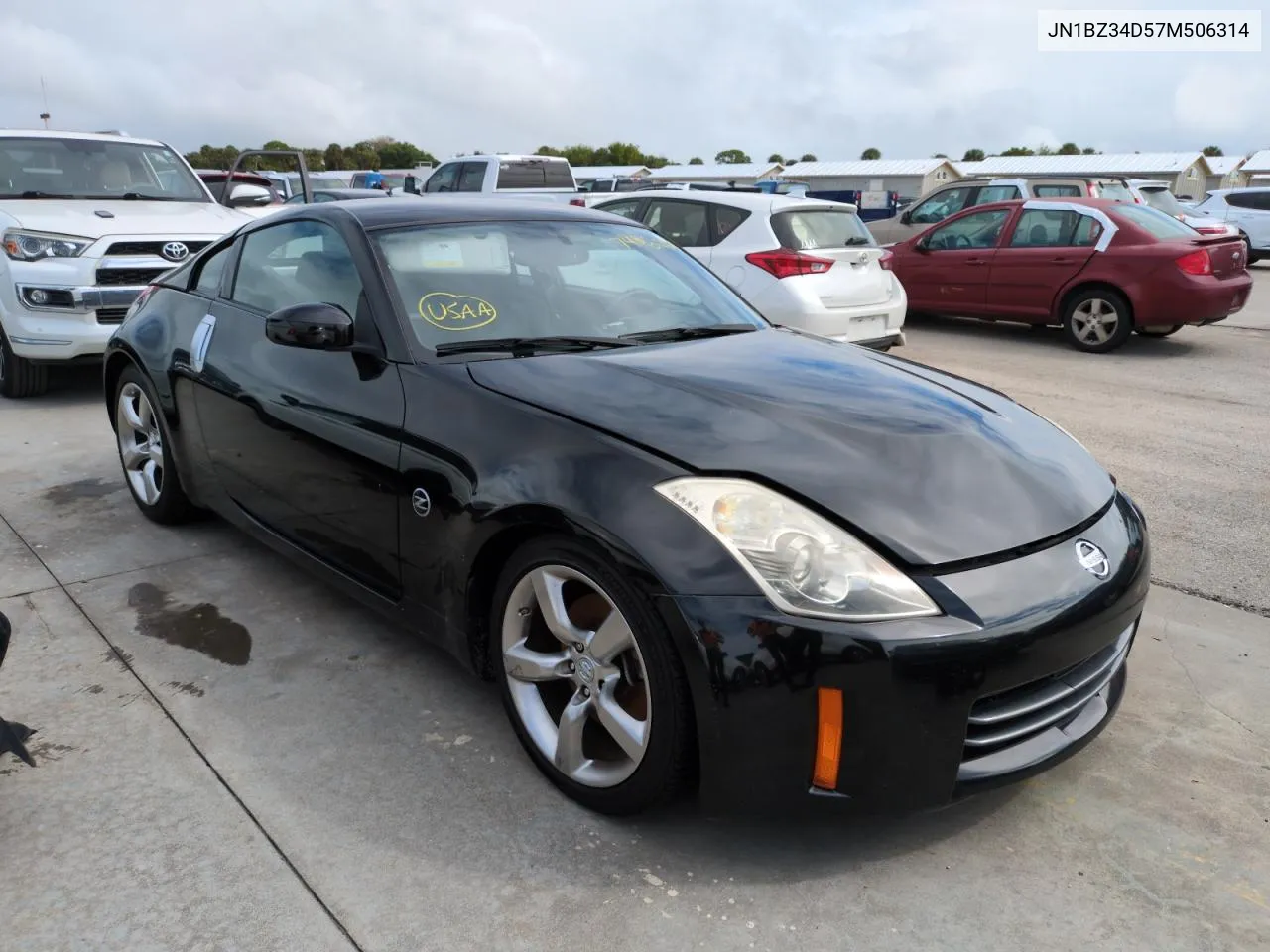 2007 Nissan 350Z Coupe VIN: JN1BZ34D57M506314 Lot: 74861264