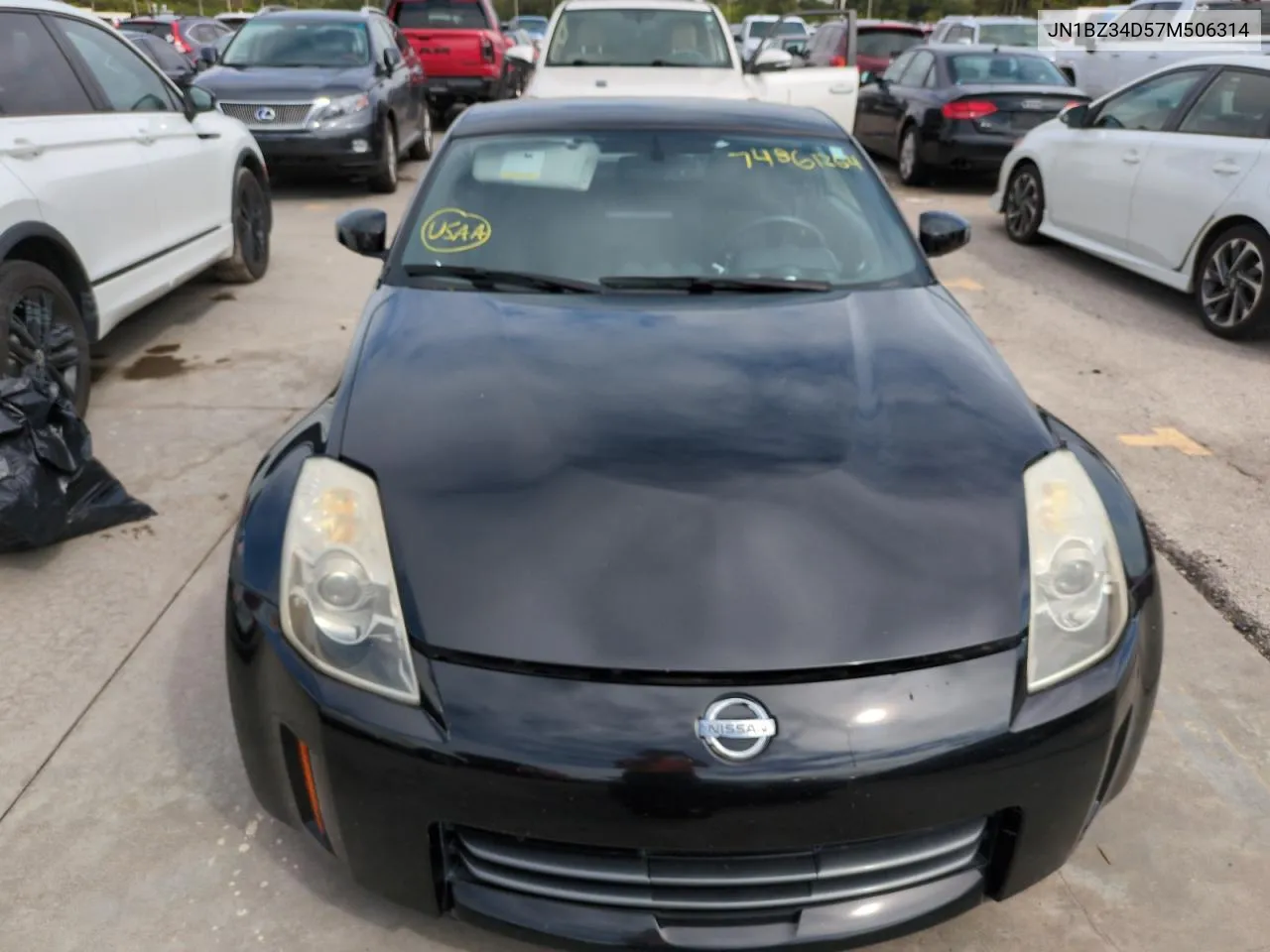 2007 Nissan 350Z Coupe VIN: JN1BZ34D57M506314 Lot: 74861264