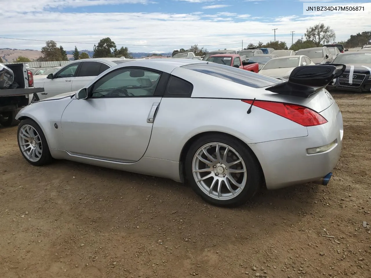 2007 Nissan 350Z Coupe VIN: JN1BZ34D47M506871 Lot: 76198664