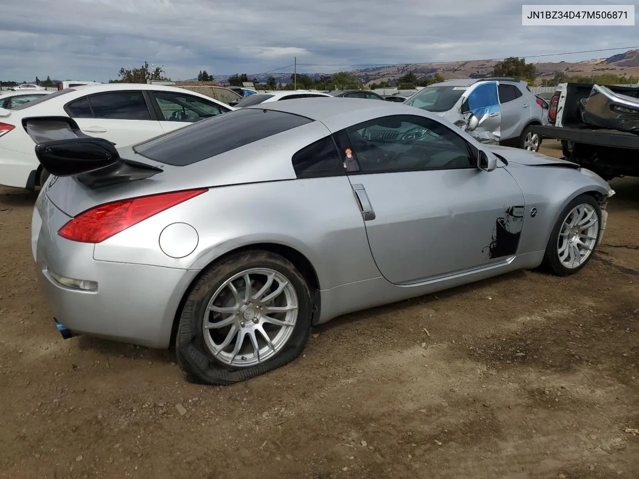 2007 Nissan 350Z Coupe VIN: JN1BZ34D47M506871 Lot: 76198664