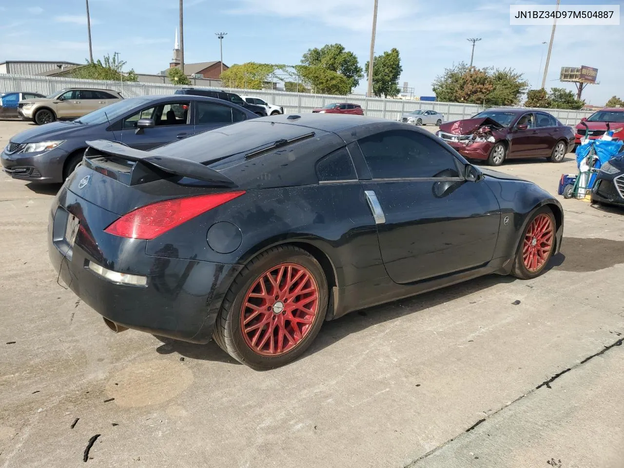 JN1BZ34D97M504887 2007 Nissan 350Z Coupe