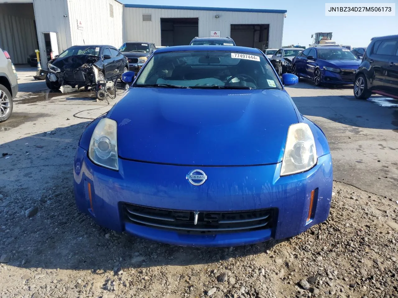 2007 Nissan 350Z Coupe VIN: JN1BZ34D27M506173 Lot: 77497444