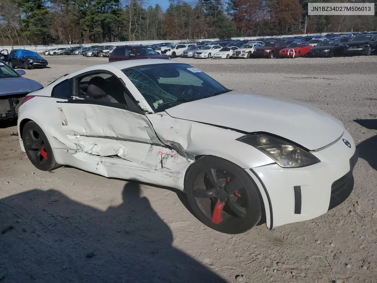 2007 Nissan 350Z Coupe VIN: JN1BZ34D27M506013 Lot: 78582624