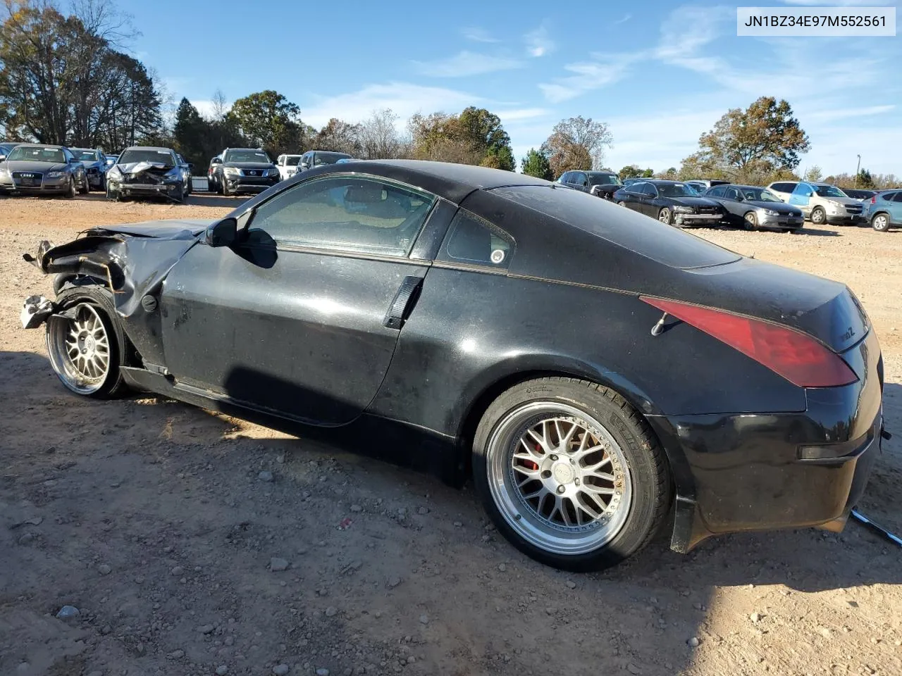 2007 Nissan 350Z Coupe VIN: JN1BZ34E97M552561 Lot: 80684124