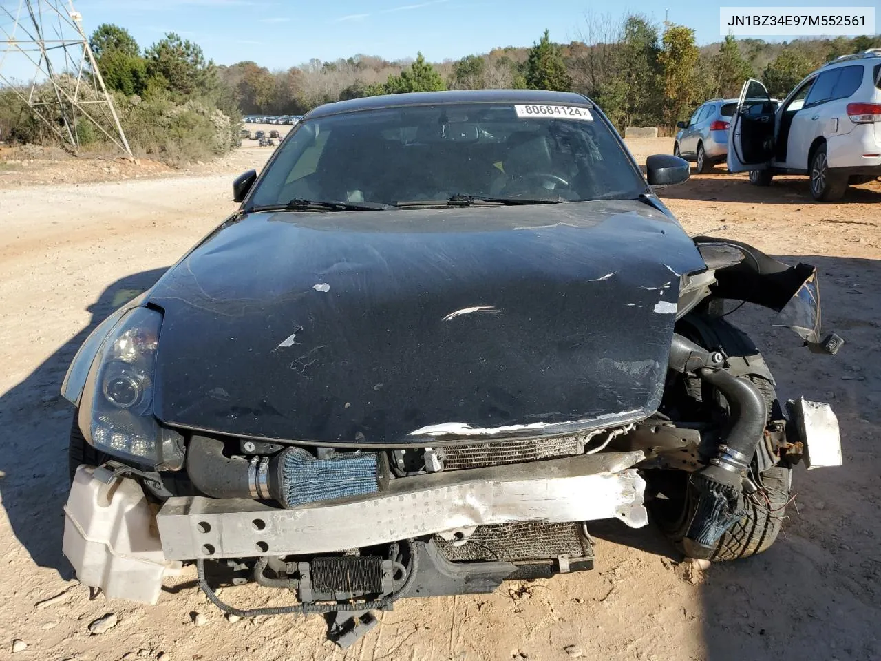 2007 Nissan 350Z Coupe VIN: JN1BZ34E97M552561 Lot: 80684124