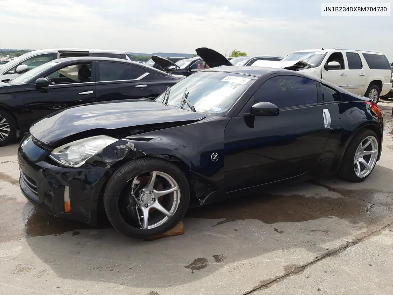 JN1BZ34DX8M704730 2008 Nissan 350Z Coupe