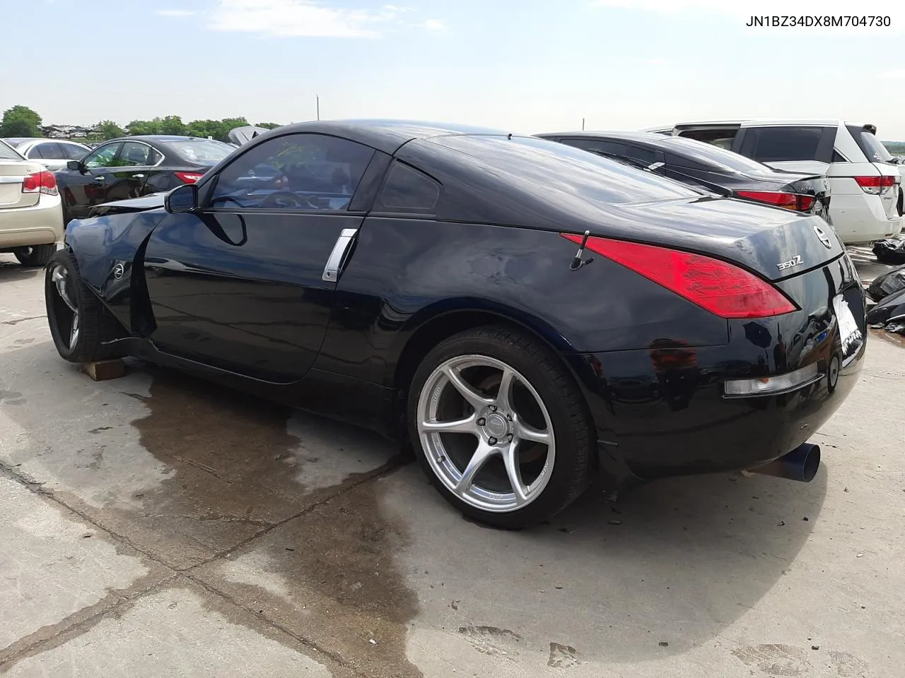 JN1BZ34DX8M704730 2008 Nissan 350Z Coupe