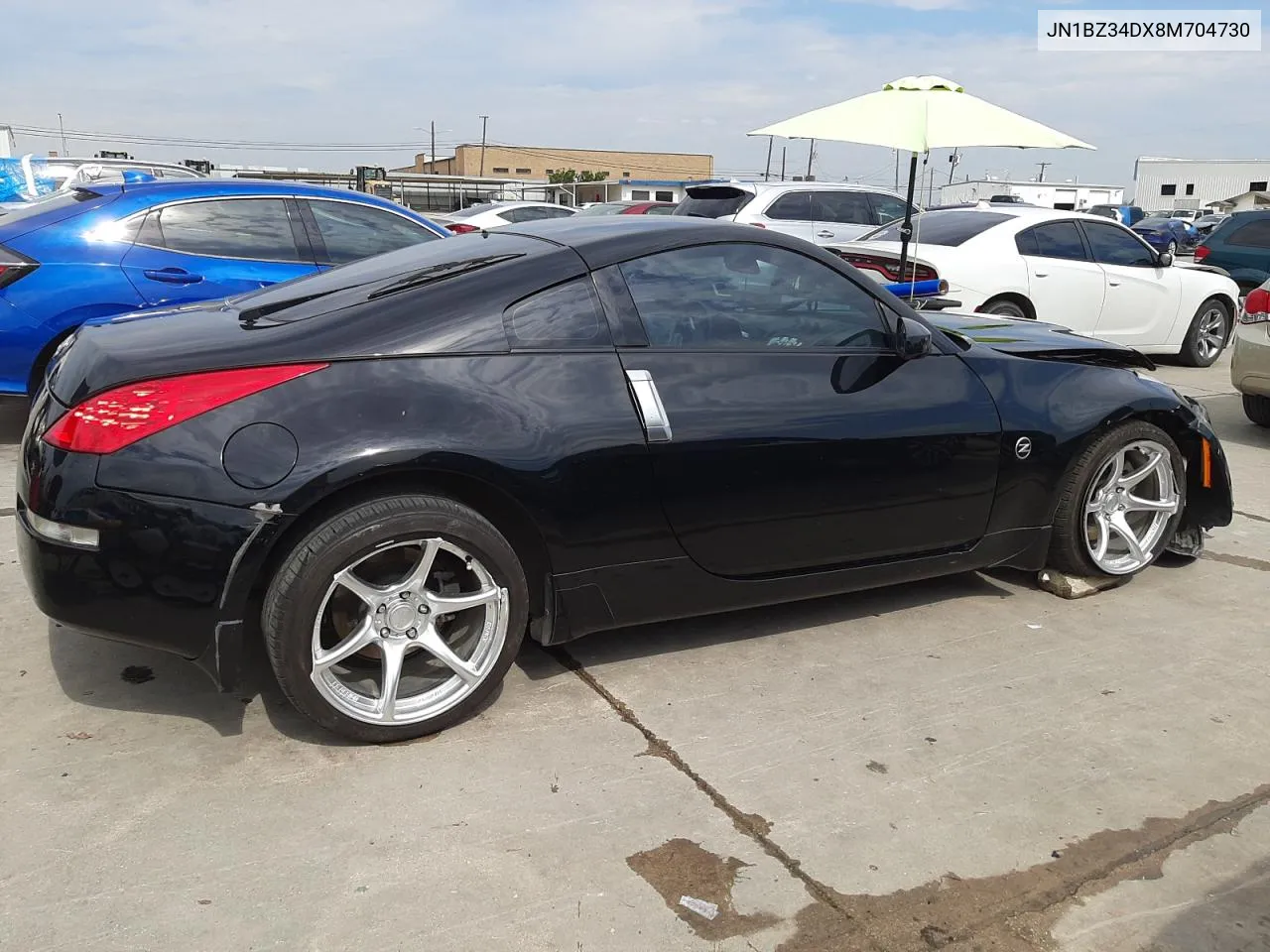 JN1BZ34DX8M704730 2008 Nissan 350Z Coupe