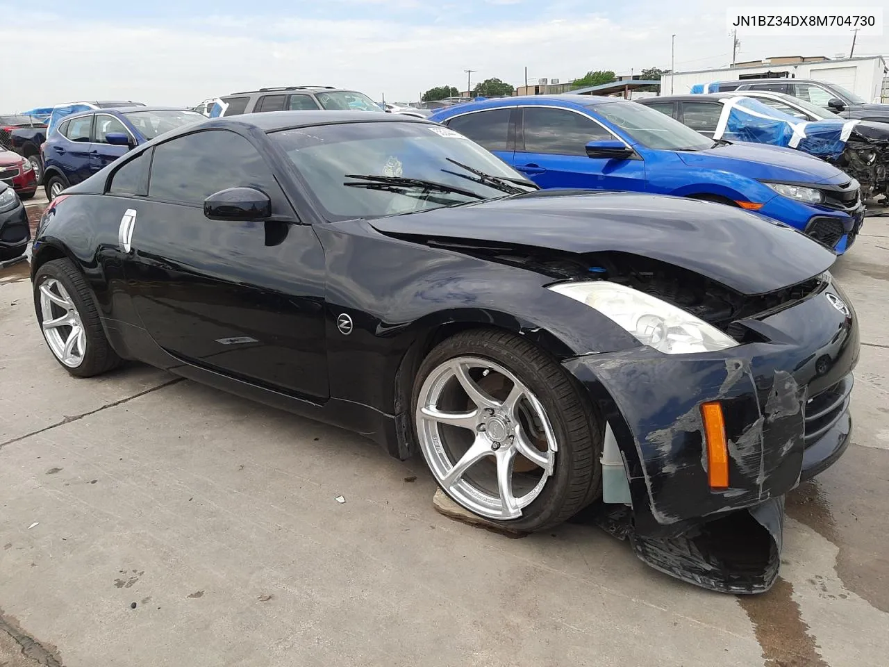 JN1BZ34DX8M704730 2008 Nissan 350Z Coupe