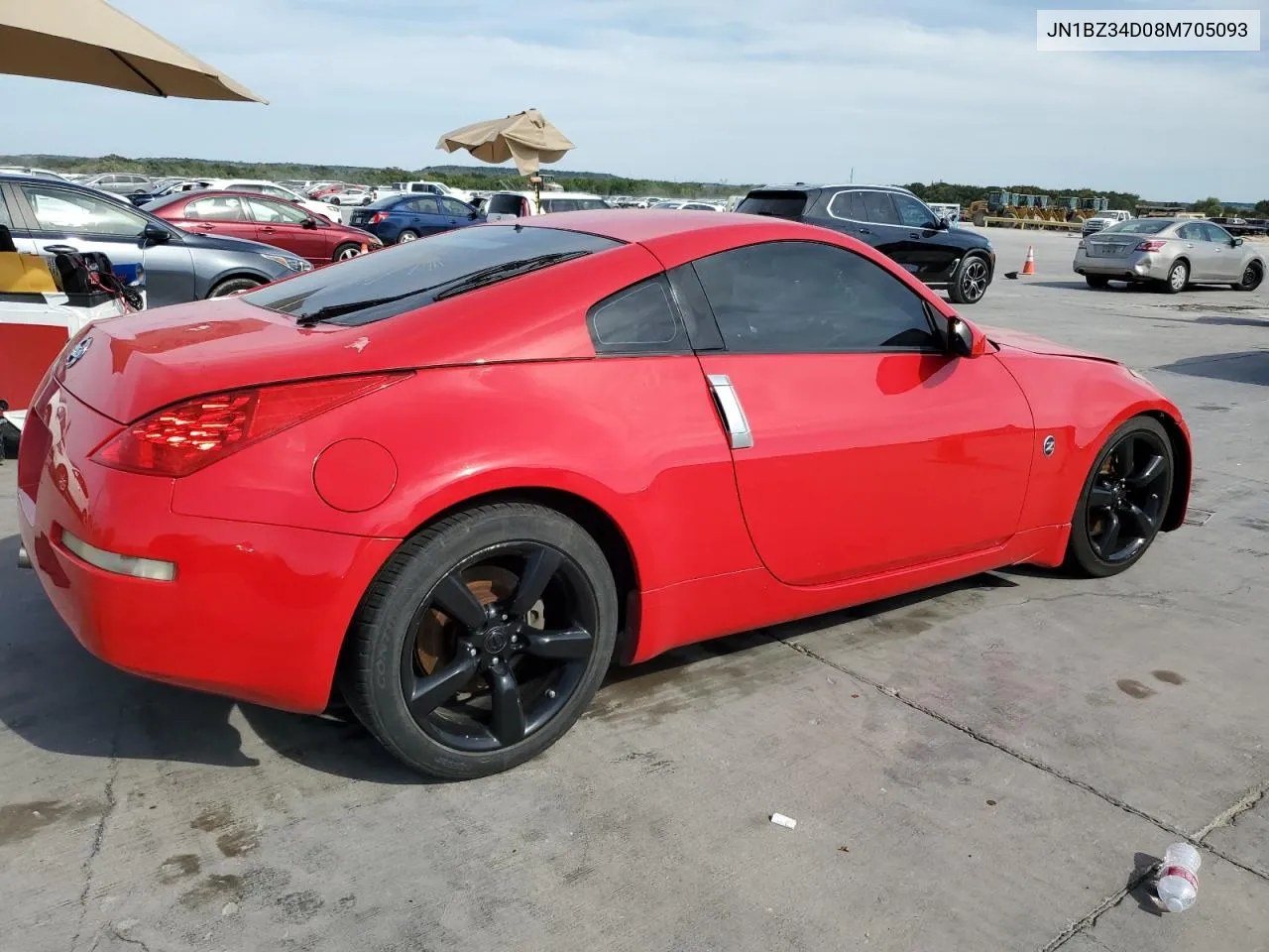 JN1BZ34D08M705093 2008 Nissan 350Z Coupe