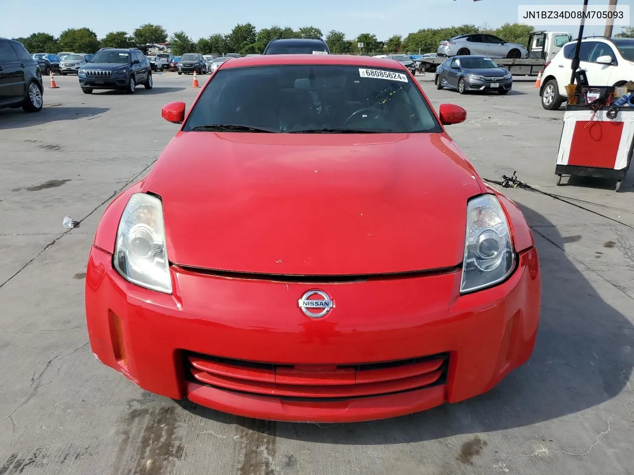 JN1BZ34D08M705093 2008 Nissan 350Z Coupe