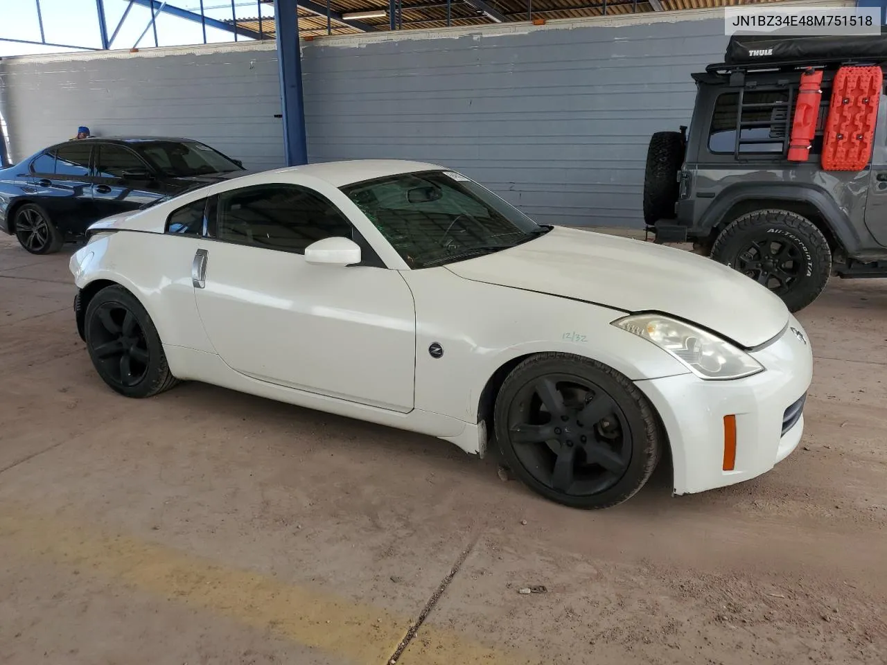 JN1BZ34E48M751518 2008 Nissan 350Z Coupe