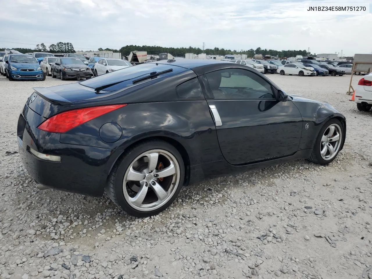 2008 Nissan 350Z Coupe VIN: JN1BZ34E58M751270 Lot: 72465074