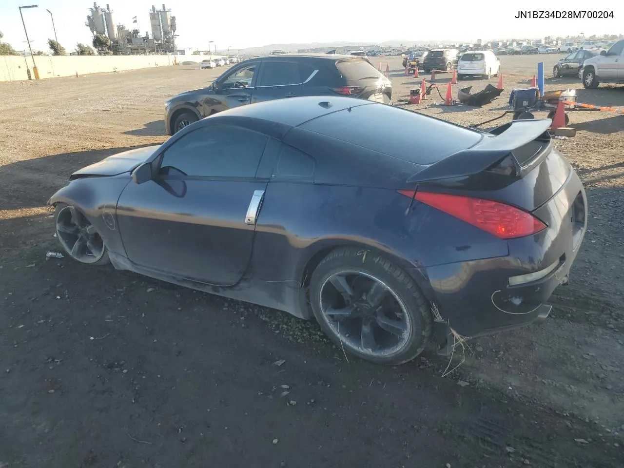 JN1BZ34D28M700204 2008 Nissan 350Z Coupe