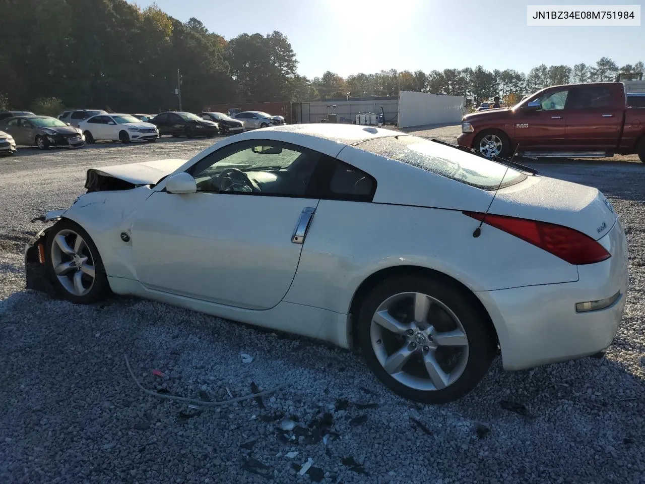 2008 Nissan 350Z Coupe VIN: JN1BZ34E08M751984 Lot: 77620634