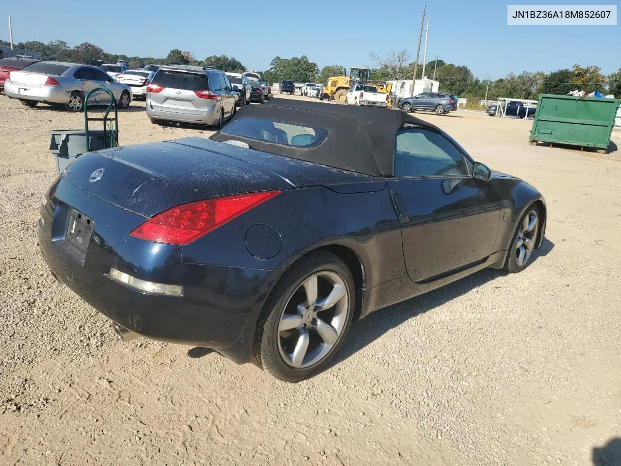 2008 Nissan 350Z Roadster VIN: JN1BZ36A18M852607 Lot: 77838614