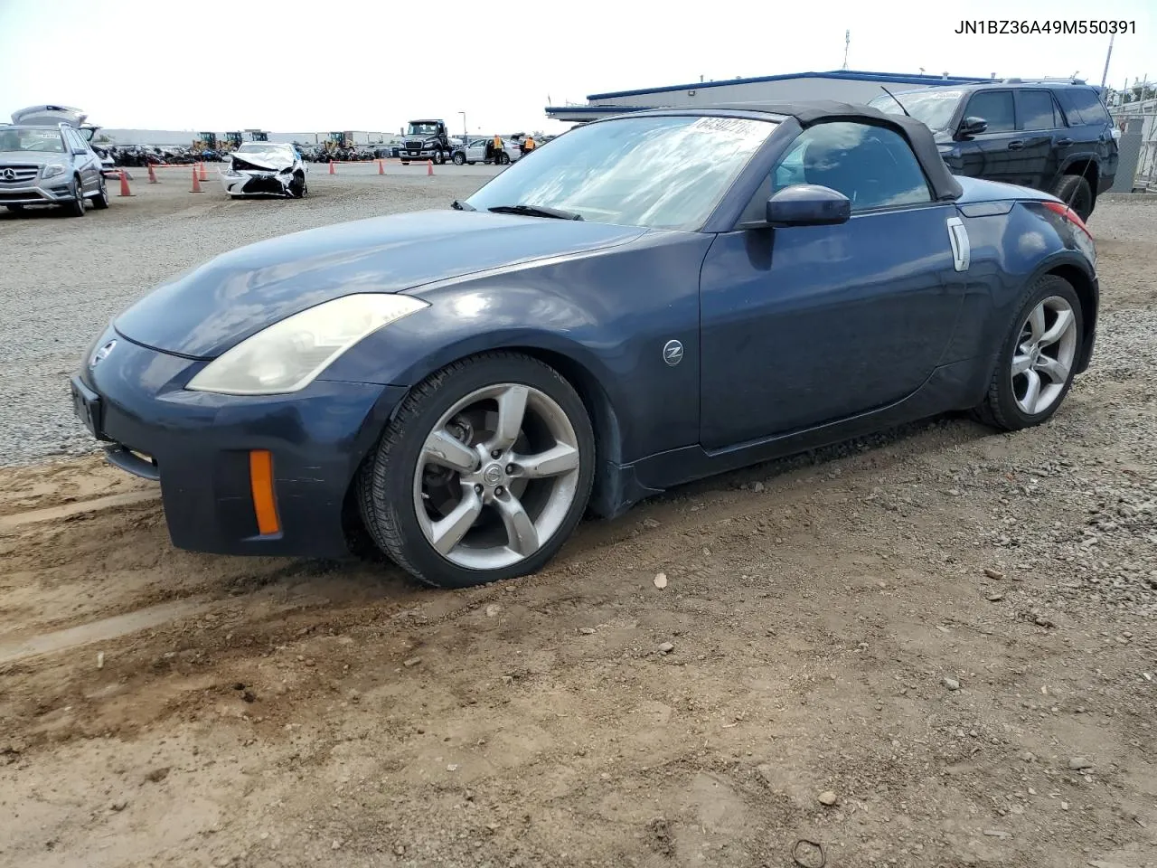 2009 Nissan 350Z VIN: JN1BZ36A49M550391 Lot: 64302704