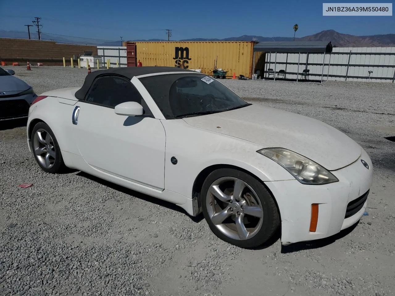 2009 Nissan 350Z VIN: JN1BZ36A39M550480 Lot: 74803854