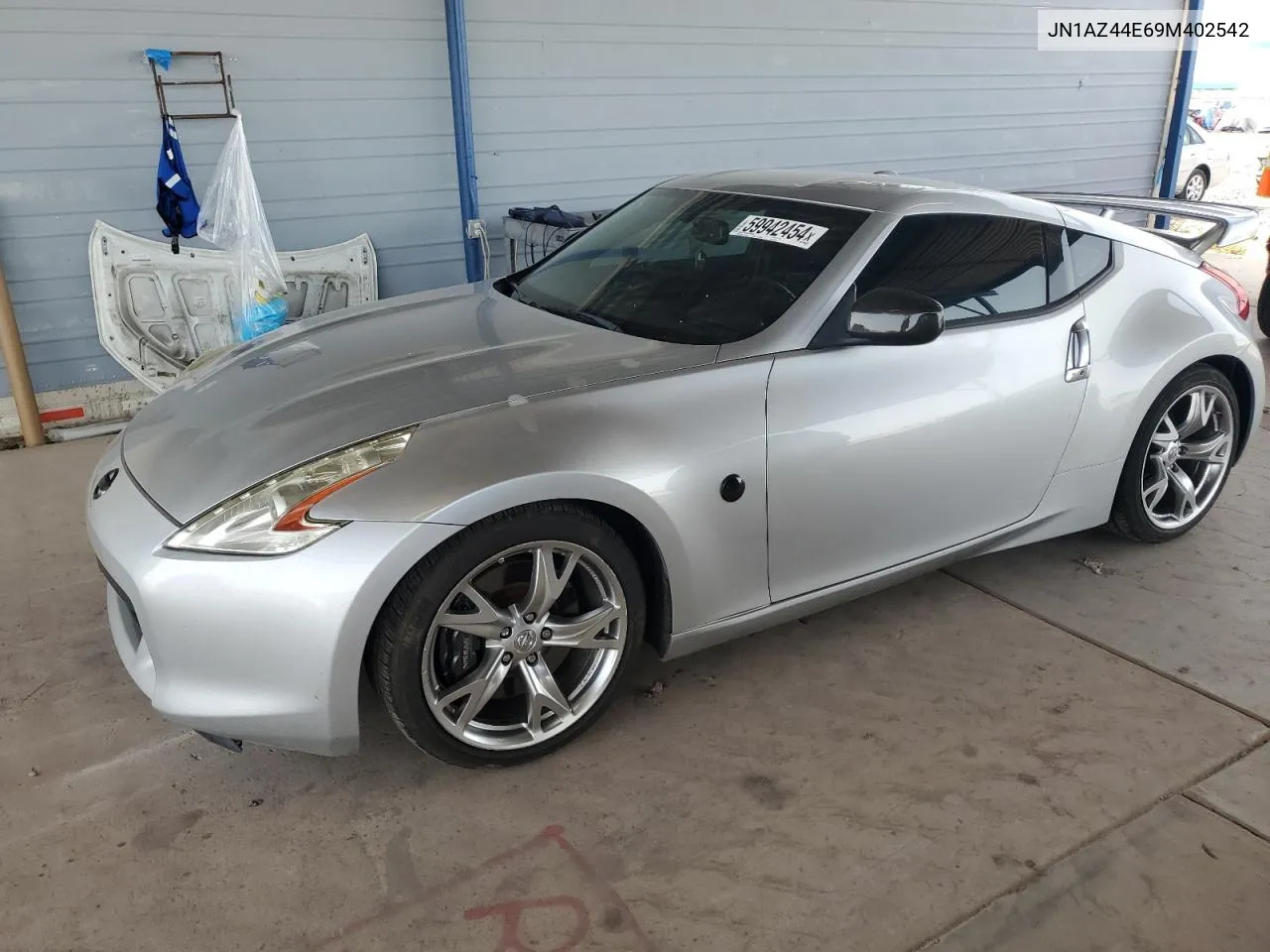 2009 Nissan 370Z VIN: JN1AZ44E69M402542 Lot: 59942454