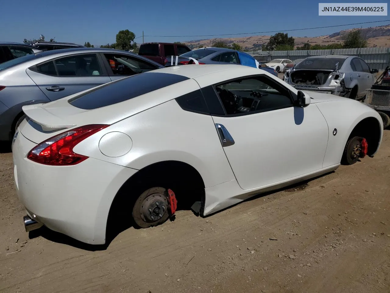 2009 Nissan 370Z VIN: JN1AZ44E39M406225 Lot: 69711944