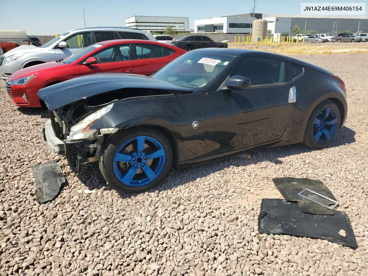 2009 Nissan 370Z VIN: JN1AZ44E69M406154 Lot: 70812574