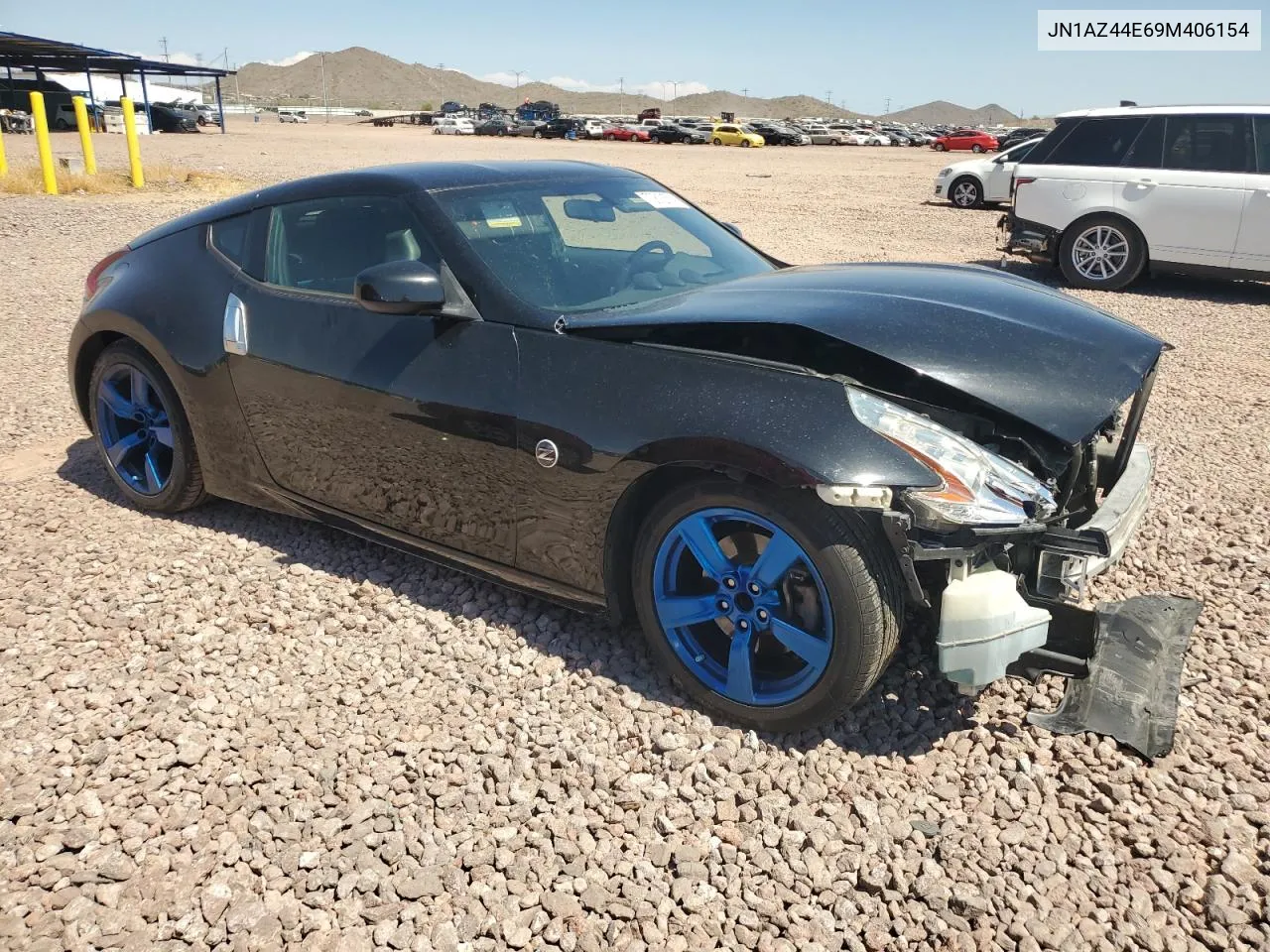 2009 Nissan 370Z VIN: JN1AZ44E69M406154 Lot: 70812574