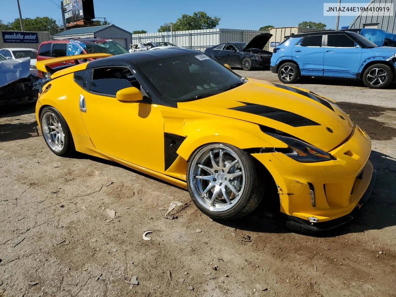 2009 Nissan 370Z VIN: JN1AZ44E19M410919 Lot: 72963094