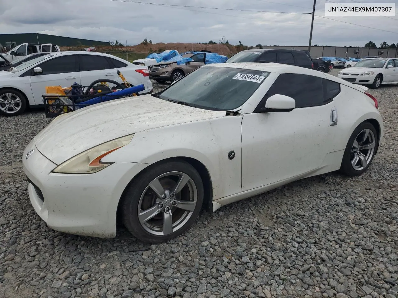 2009 Nissan 370Z VIN: JN1AZ44EX9M407307 Lot: 74034644