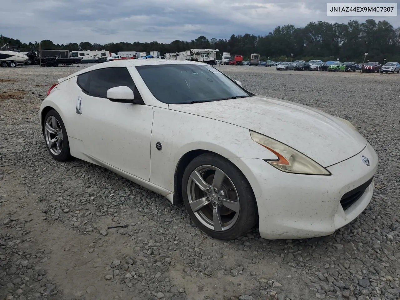 2009 Nissan 370Z VIN: JN1AZ44EX9M407307 Lot: 74034644