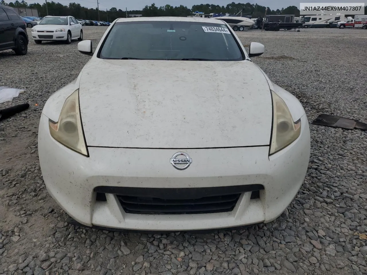 2009 Nissan 370Z VIN: JN1AZ44EX9M407307 Lot: 74034644