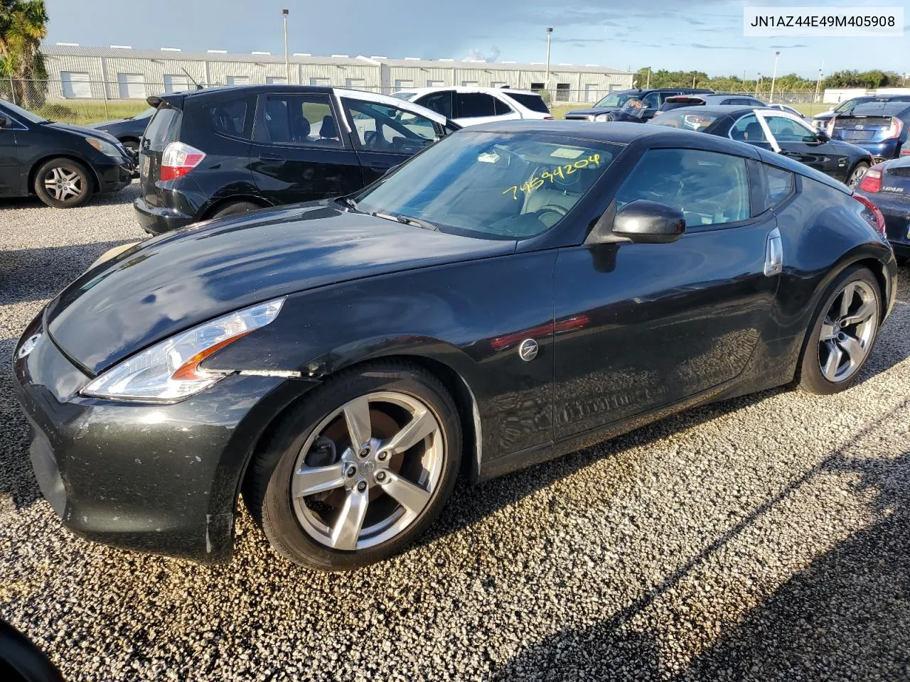 2009 Nissan 370Z VIN: JN1AZ44E49M405908 Lot: 74594204