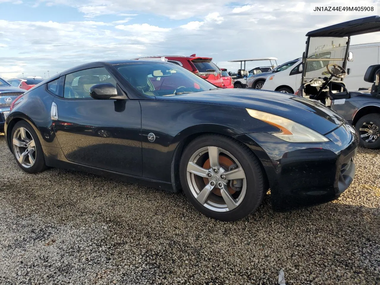 2009 Nissan 370Z VIN: JN1AZ44E49M405908 Lot: 74594204