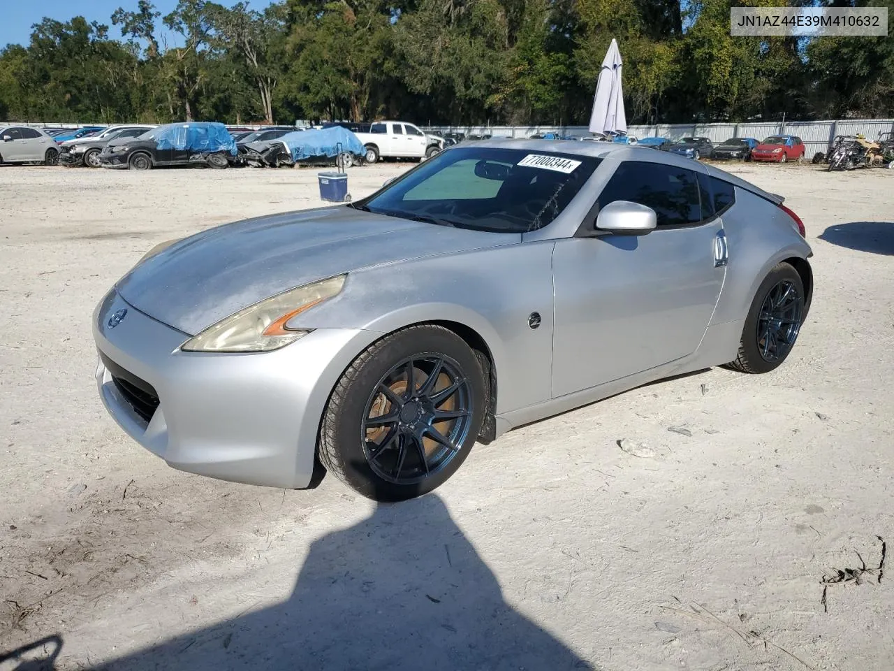 2009 Nissan 370Z VIN: JN1AZ44E39M410632 Lot: 77000344