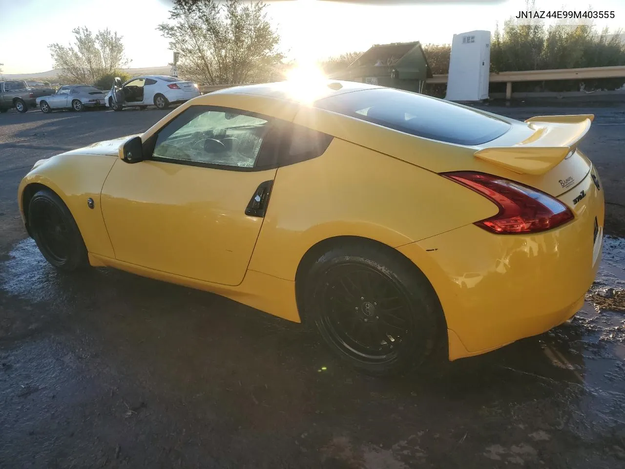 2009 Nissan 370Z VIN: JN1AZ44E99M403555 Lot: 77612054