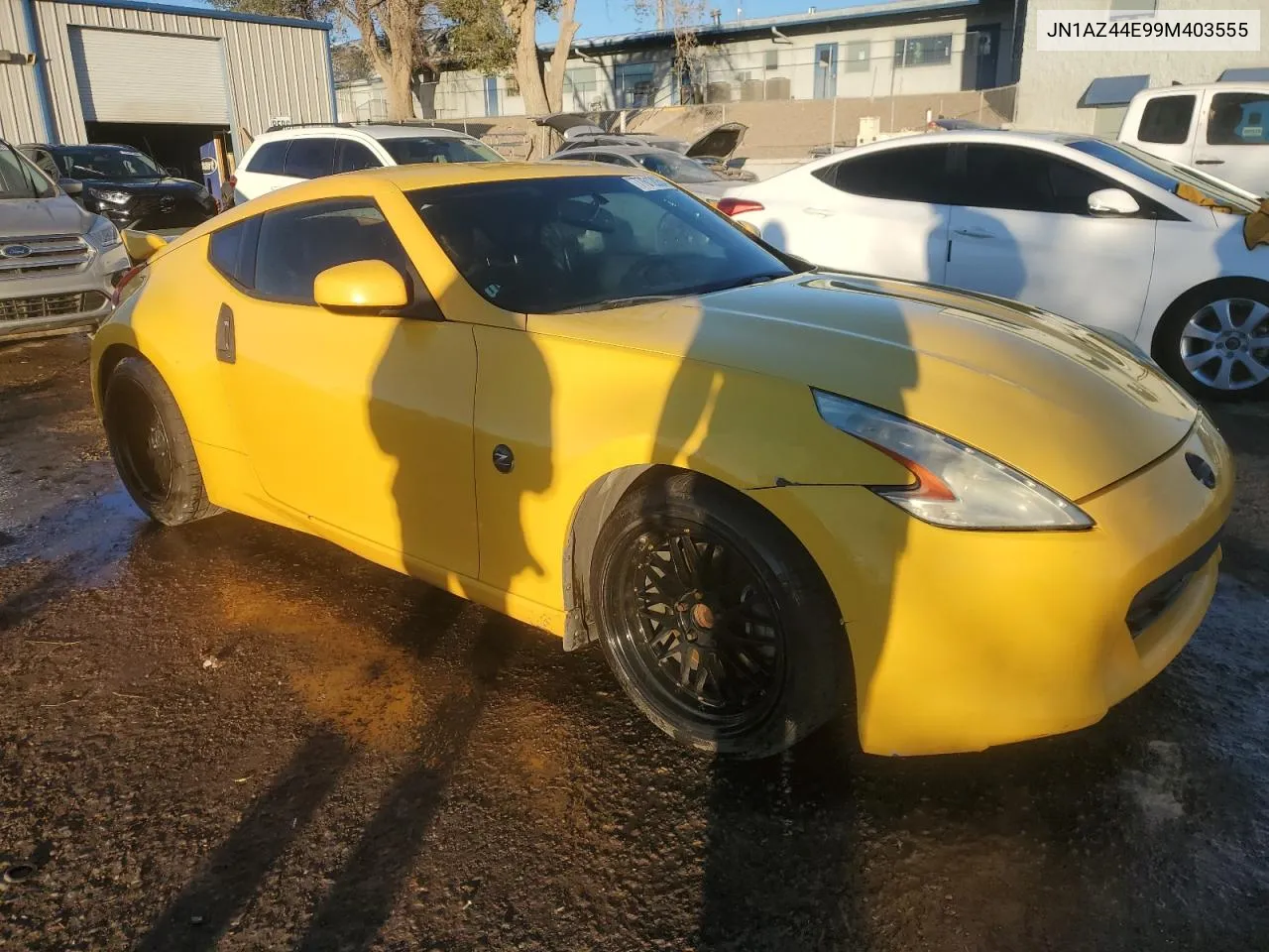 2009 Nissan 370Z VIN: JN1AZ44E99M403555 Lot: 77612054