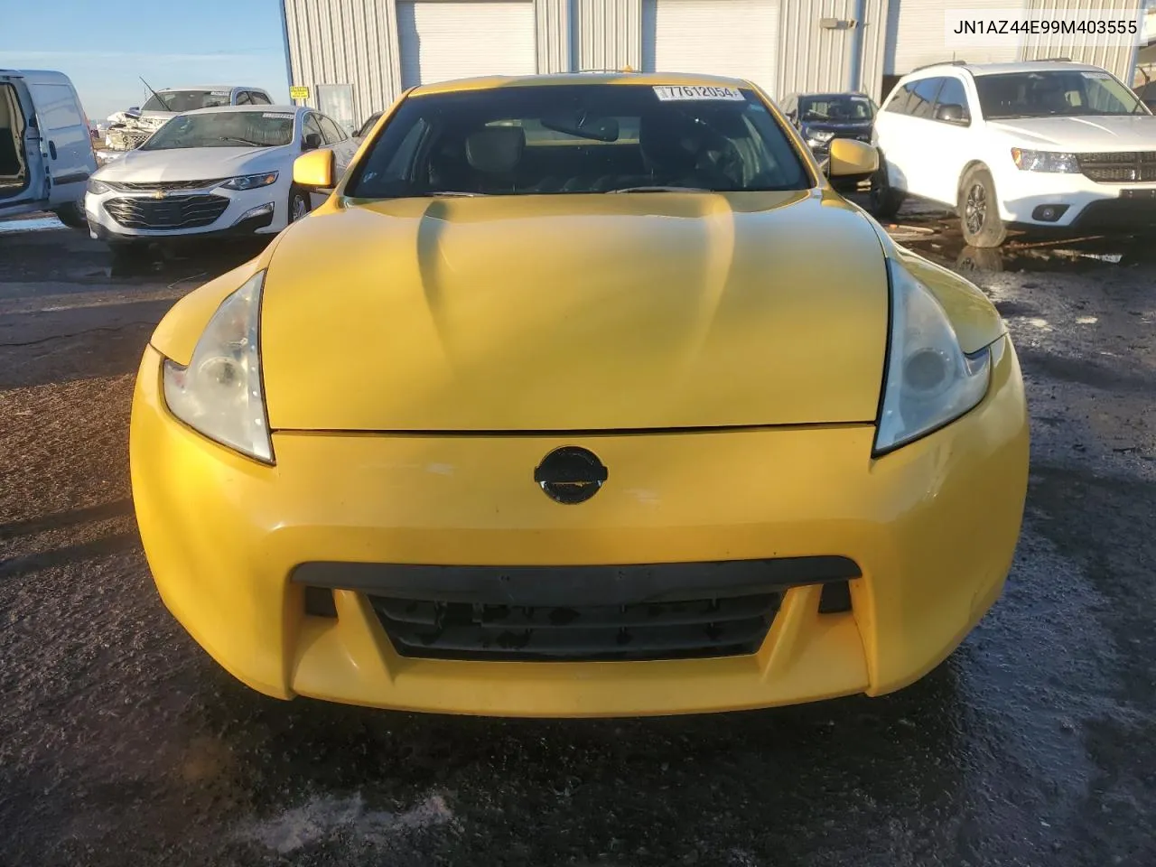 2009 Nissan 370Z VIN: JN1AZ44E99M403555 Lot: 77612054