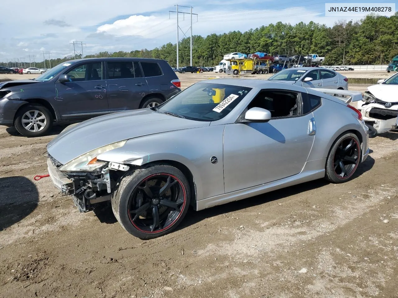 2009 Nissan 370Z VIN: JN1AZ44E19M408278 Lot: 78942204