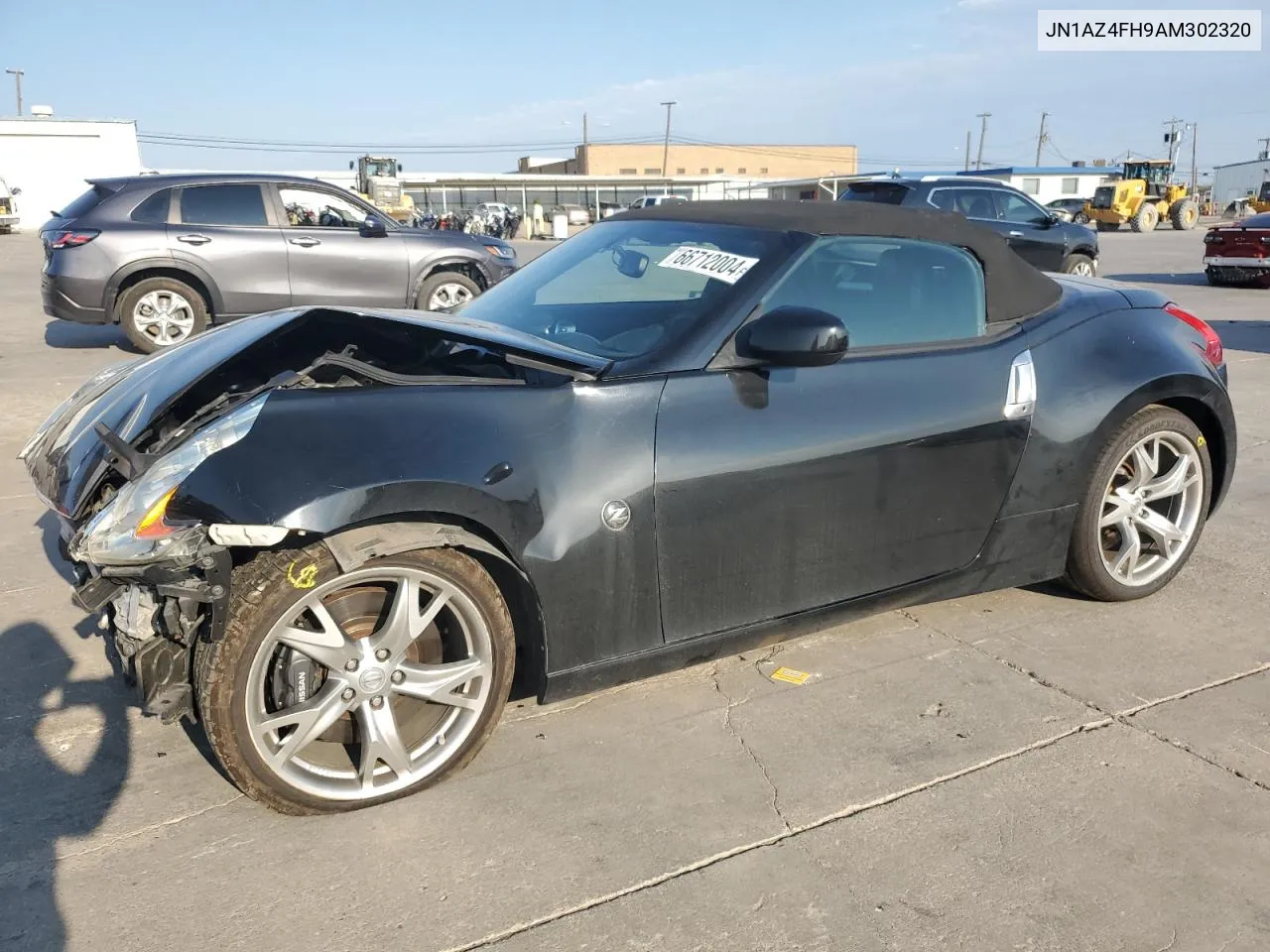 2010 Nissan 370Z VIN: JN1AZ4FH9AM302320 Lot: 66712004