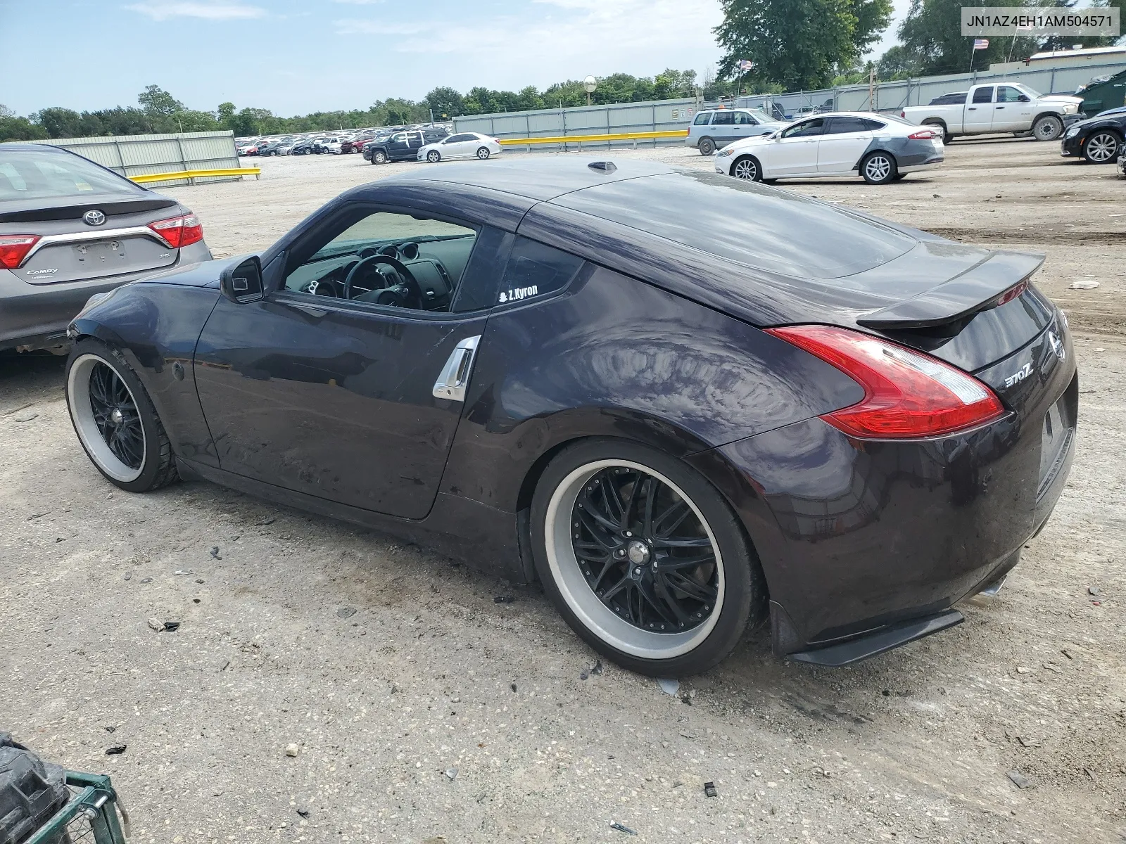 2010 Nissan 370Z VIN: JN1AZ4EH1AM504571 Lot: 67776294