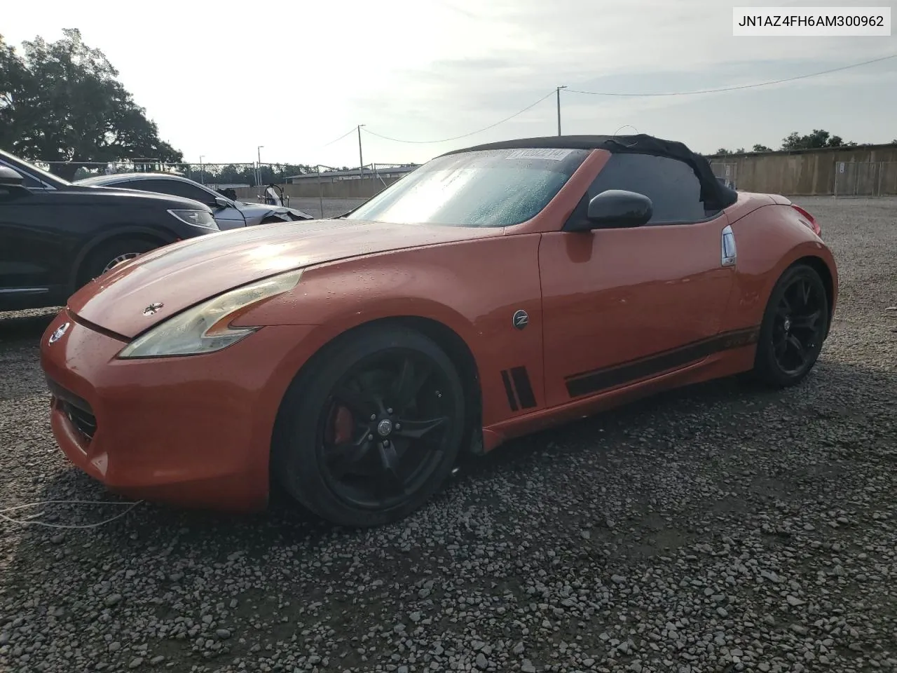 2010 Nissan 370Z VIN: JN1AZ4FH6AM300962 Lot: 71282214