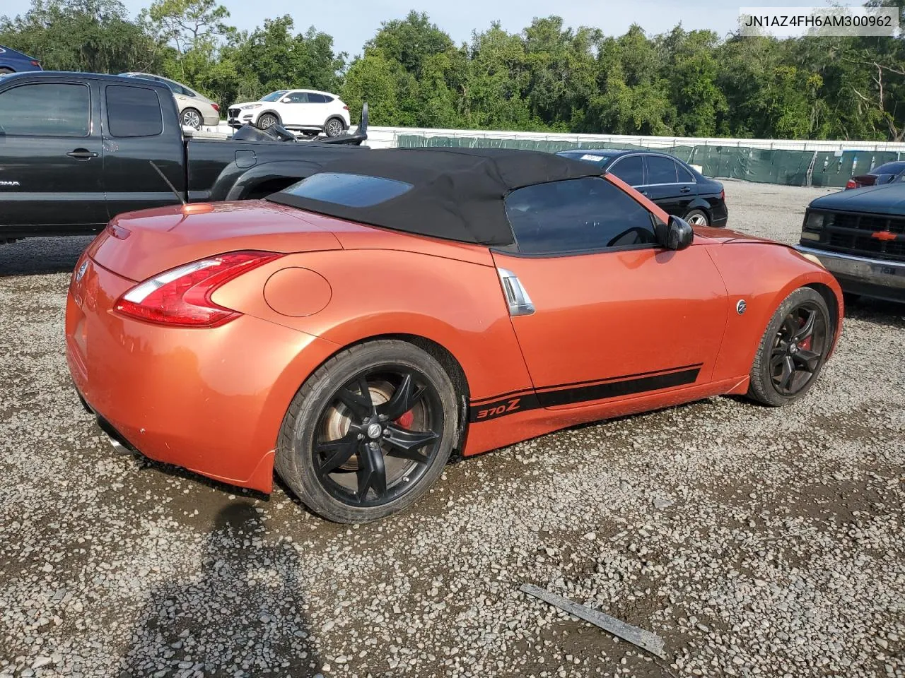 2010 Nissan 370Z VIN: JN1AZ4FH6AM300962 Lot: 71282214