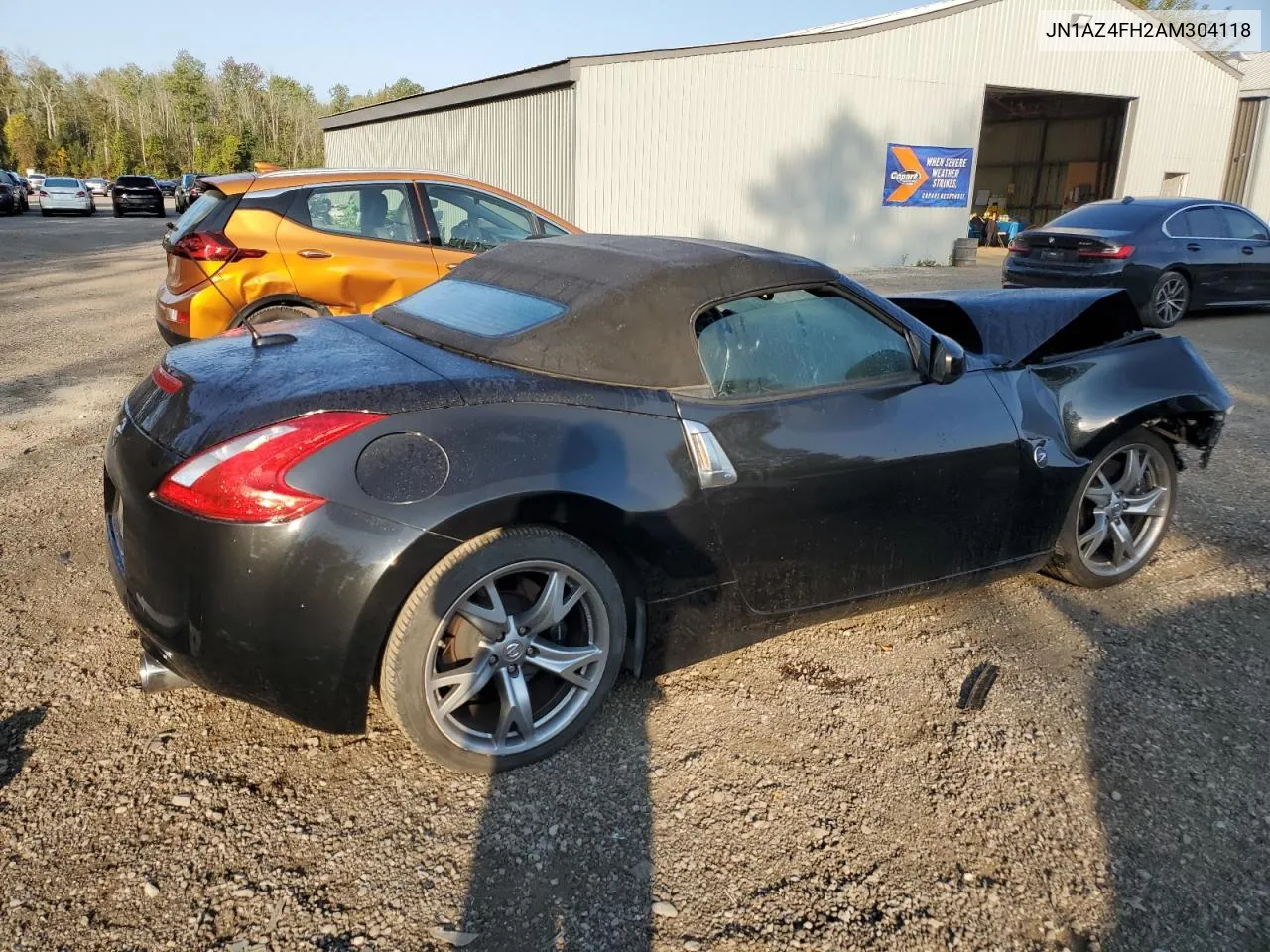 2010 Nissan 370Z VIN: JN1AZ4FH2AM304118 Lot: 71297244