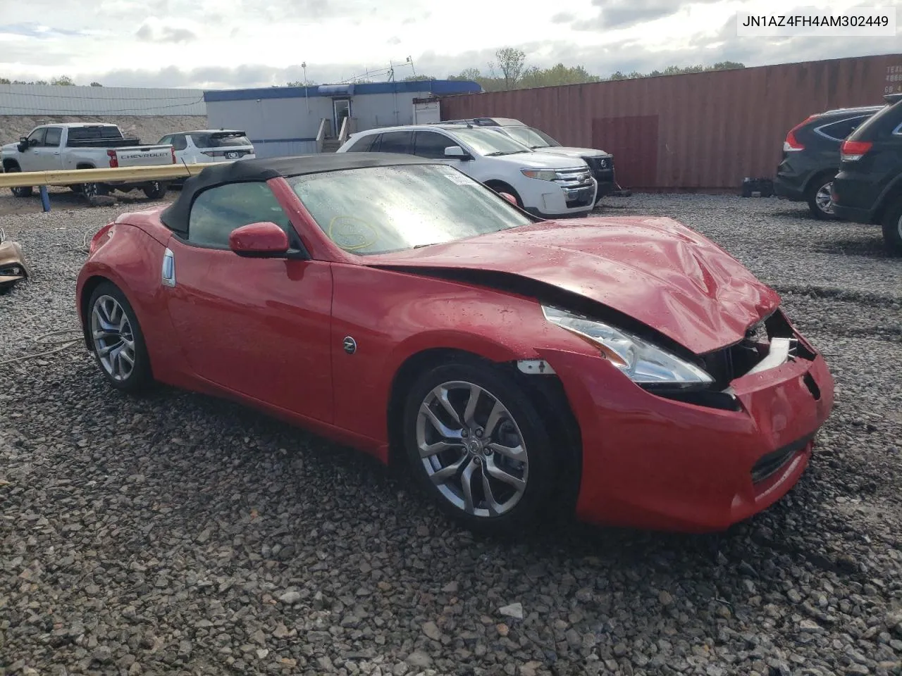 2010 Nissan 370Z VIN: JN1AZ4FH4AM302449 Lot: 73112914