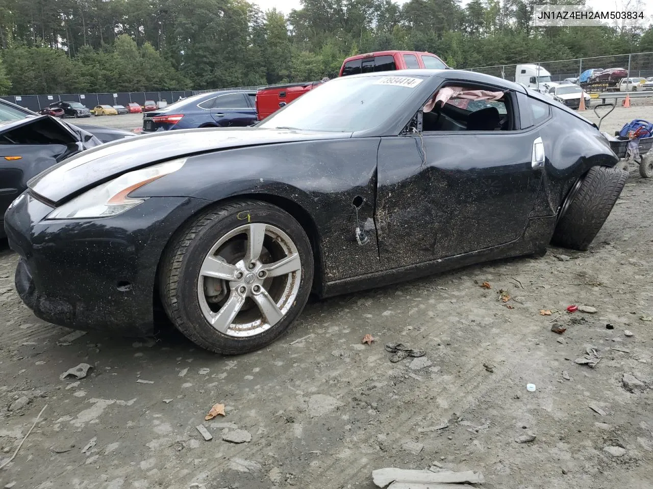 2010 Nissan 370Z VIN: JN1AZ4EH2AM503834 Lot: 73934414