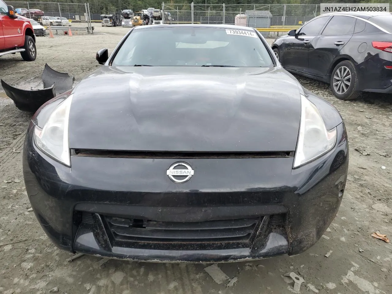 2010 Nissan 370Z VIN: JN1AZ4EH2AM503834 Lot: 73934414