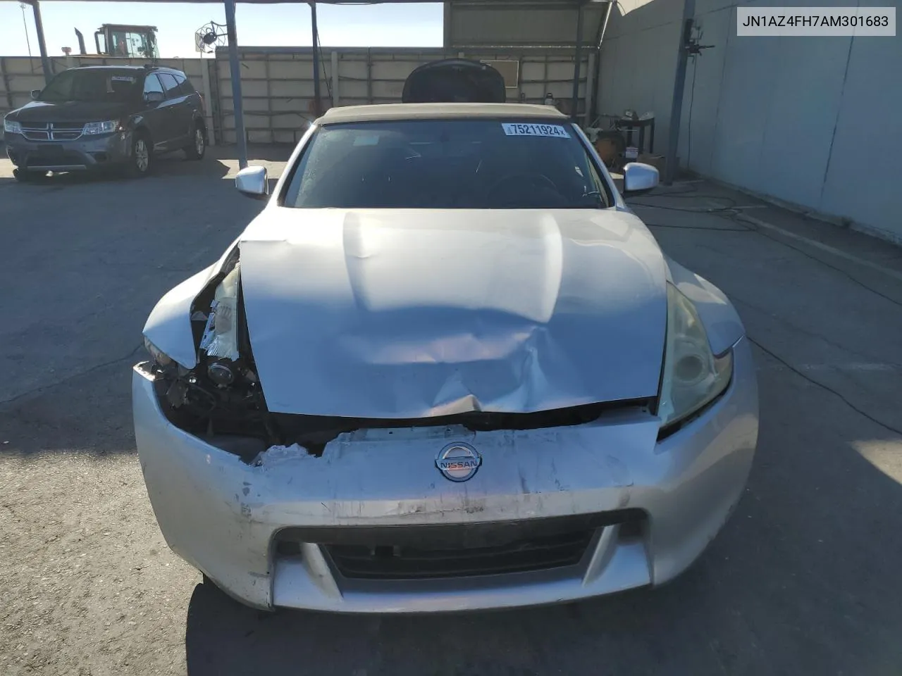 2010 Nissan 370Z VIN: JN1AZ4FH7AM301683 Lot: 75211924